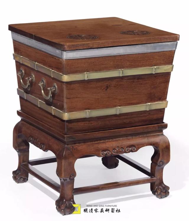 清 红木冰箱 欧云伉俪旧藏清 柏木冰箱 清宫旧藏清 柏木冰箱 观复博物