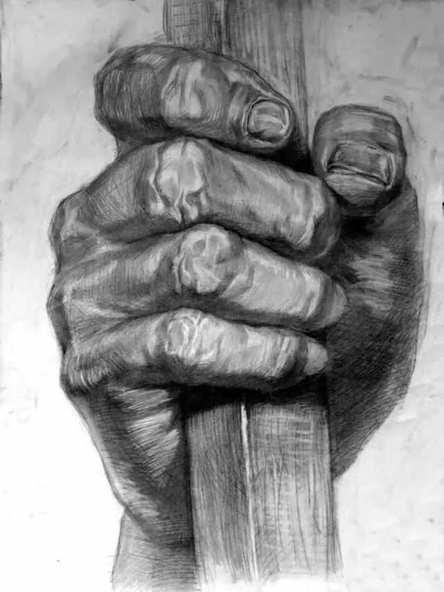 素描360度手部素描干货值得你收藏