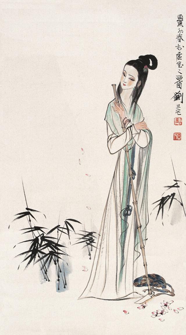 国画大师笔下的婀娜仕女画欣赏