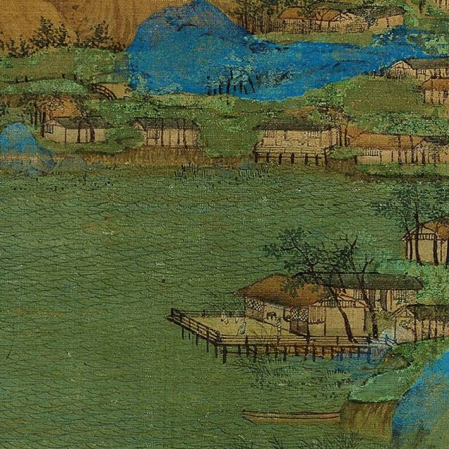 北宋千里江山图卷的一千个细节等你发现高清巨图