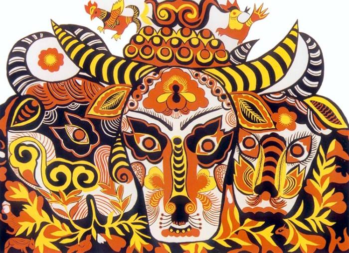 安塞民间绘画艺术欣赏