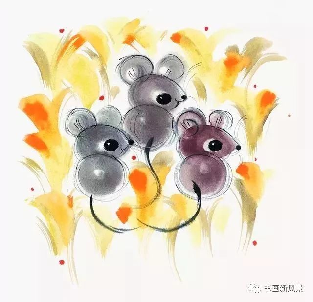 韩美林画老鼠也精彩