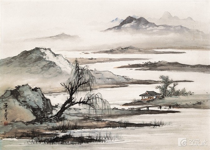 国画欣赏600余幅山水名画令人大饱眼福