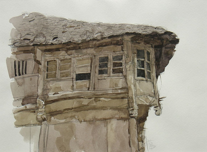 李意淳水彩画作品欣赏