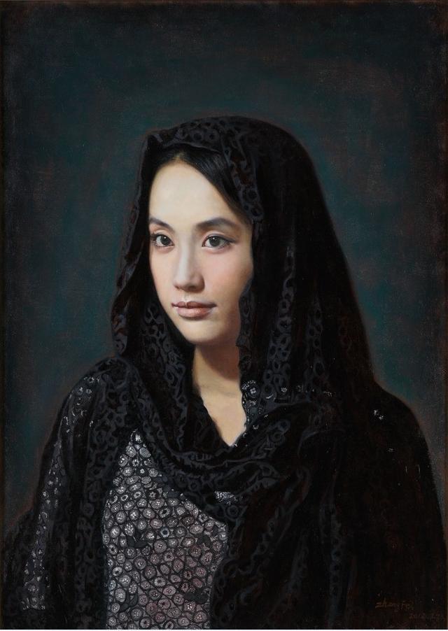 一组超逼真的写实人物油画欣赏美爆你的眼