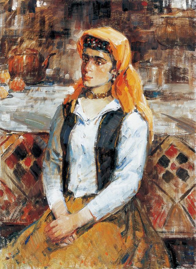 一组超逼真的写实人物油画欣赏美爆你的眼