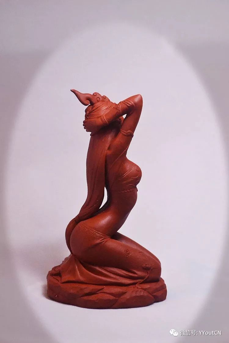 惊绝纯手工美女泥塑线条优柔造型唯美让你美美的赏