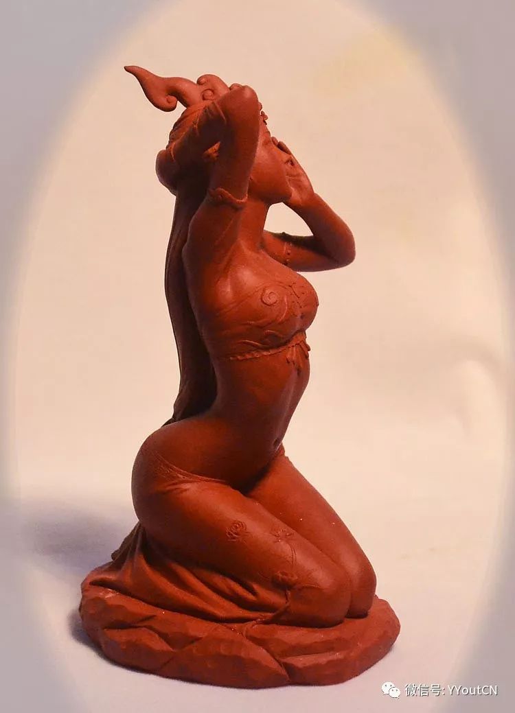 惊绝纯手工美女泥塑线条优柔造型唯美让你美美的赏