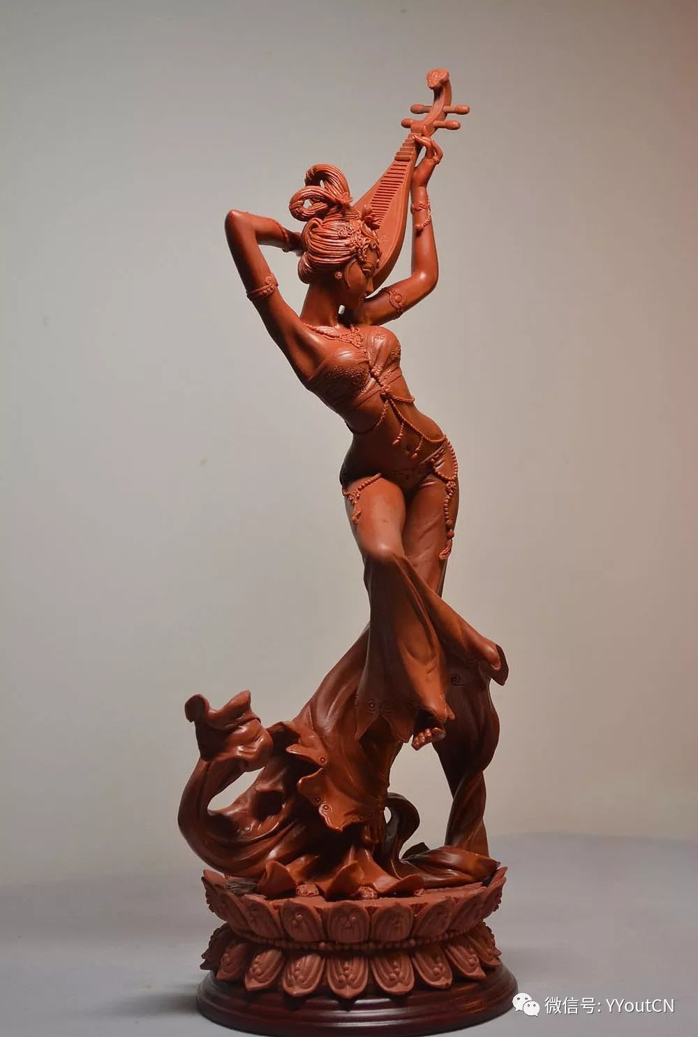 惊绝纯手工美女泥塑线条优柔造型唯美让你美美的赏