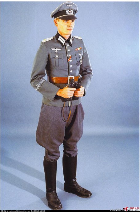 二战德军军官制服图片
