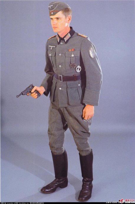 二战德军军服士兵图片
