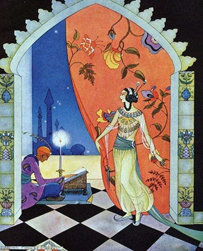 名著插图:《一千零一夜》 - 好网角收藏夹