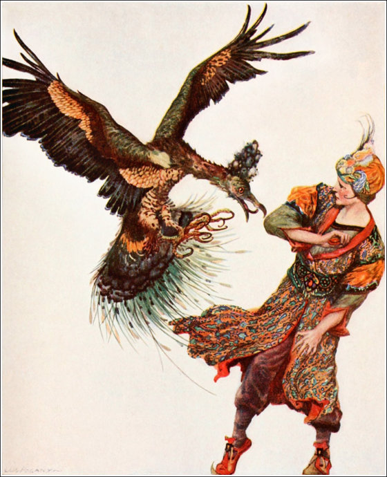 商:霍尔特/holt(纽约/new york),1915《一千零一夜之水手辛巴德/the