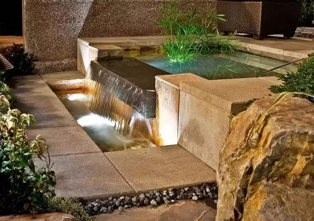 刷爆朋友圈的庭院水景