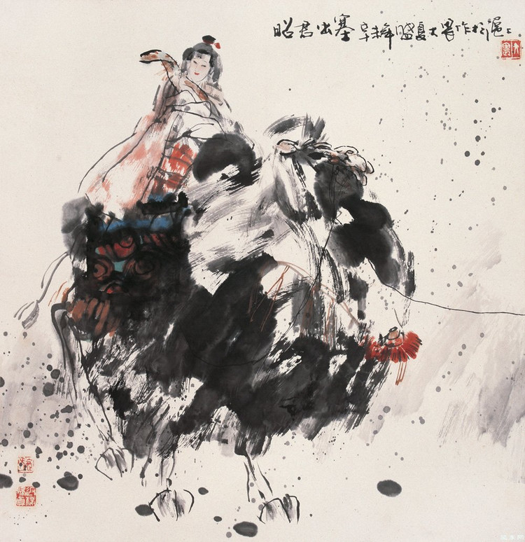 施大畏国画作品