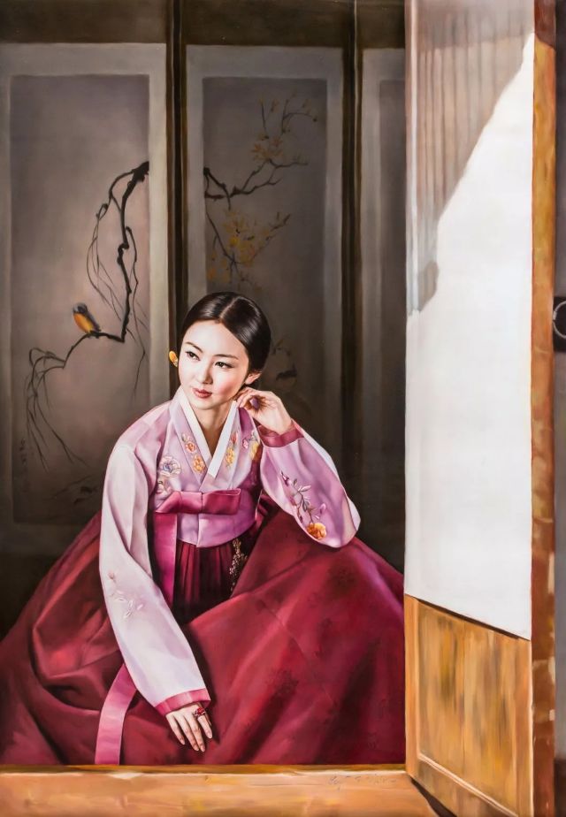 朝鲜人物油画作品欣赏