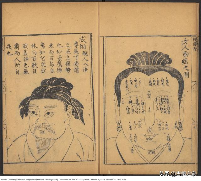 相学古籍新刻麻衣相神异赋