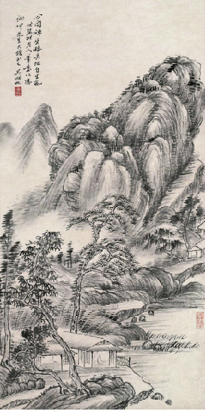 吴湖帆山水画赏析一