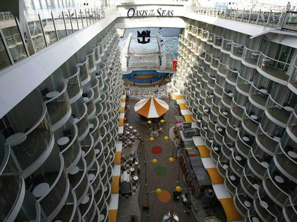 zz世界最大游轮美国海洋绿洲号