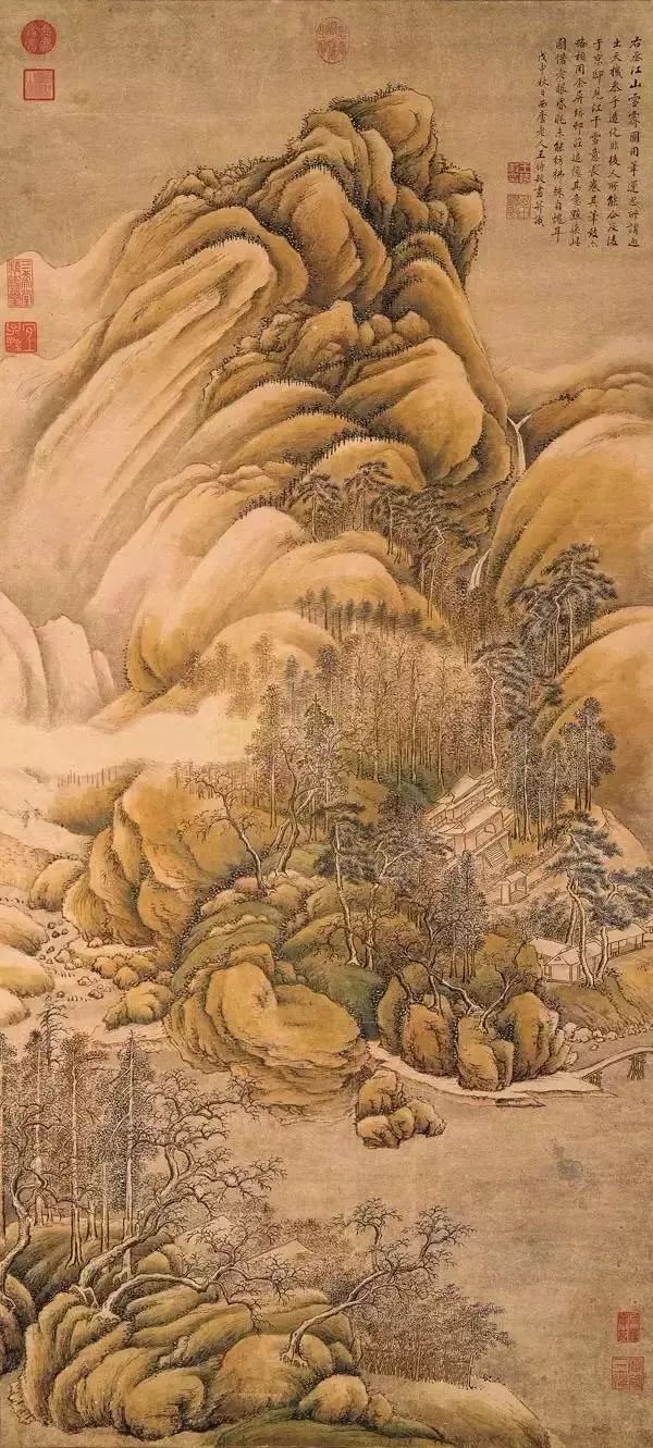集古大成清代四王