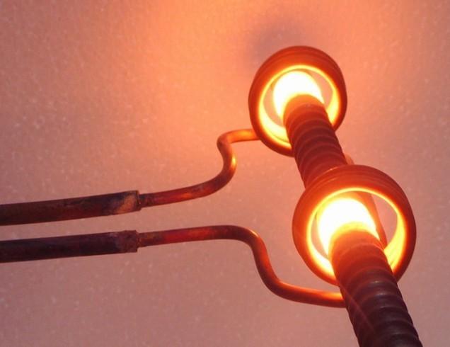 依靠这些涡流的能量达到加热目的