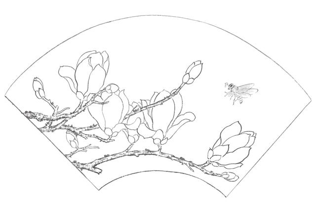 玉蘭花的工筆畫法分步驟講解玉蘭花工筆畫畫法簡單易學