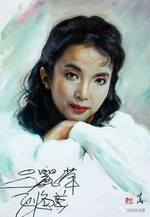 中国著名影星油画肖像欣赏,你一定没看过,简直太像了!
