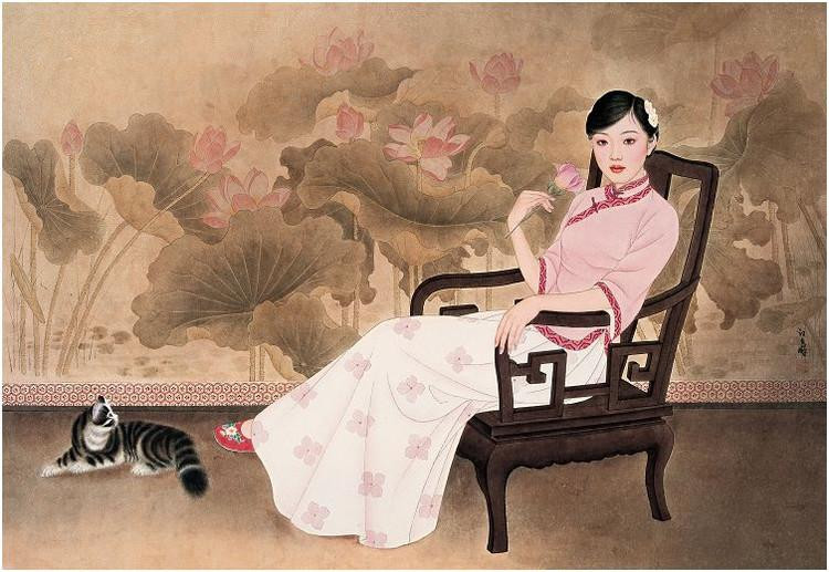 江立峰工笔人物绘画艺术作品(二)