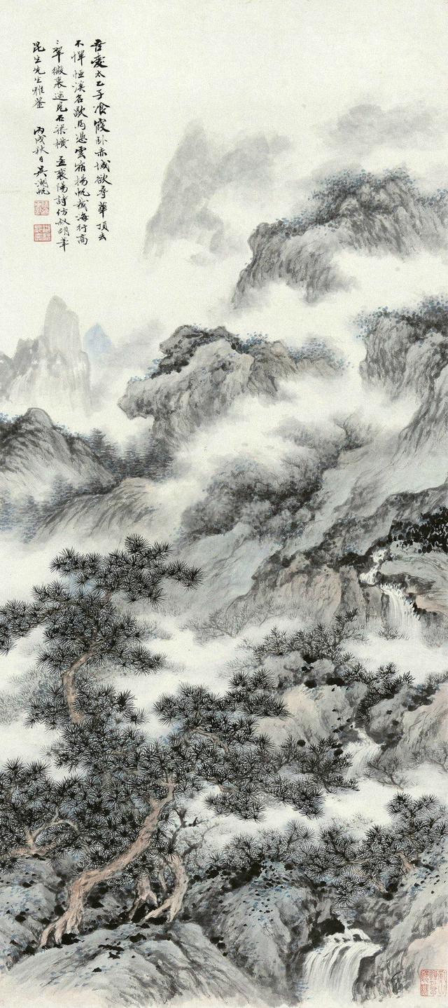 吴湖帆山水画经典全集欣赏50张