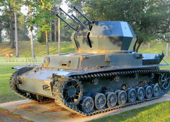 二战德军的球形闪电30mm自行高炮被誉二战后期的战场清道夫