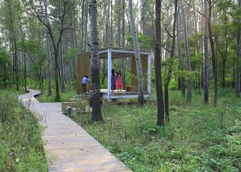 森林旅游中游憩空间的景观营造