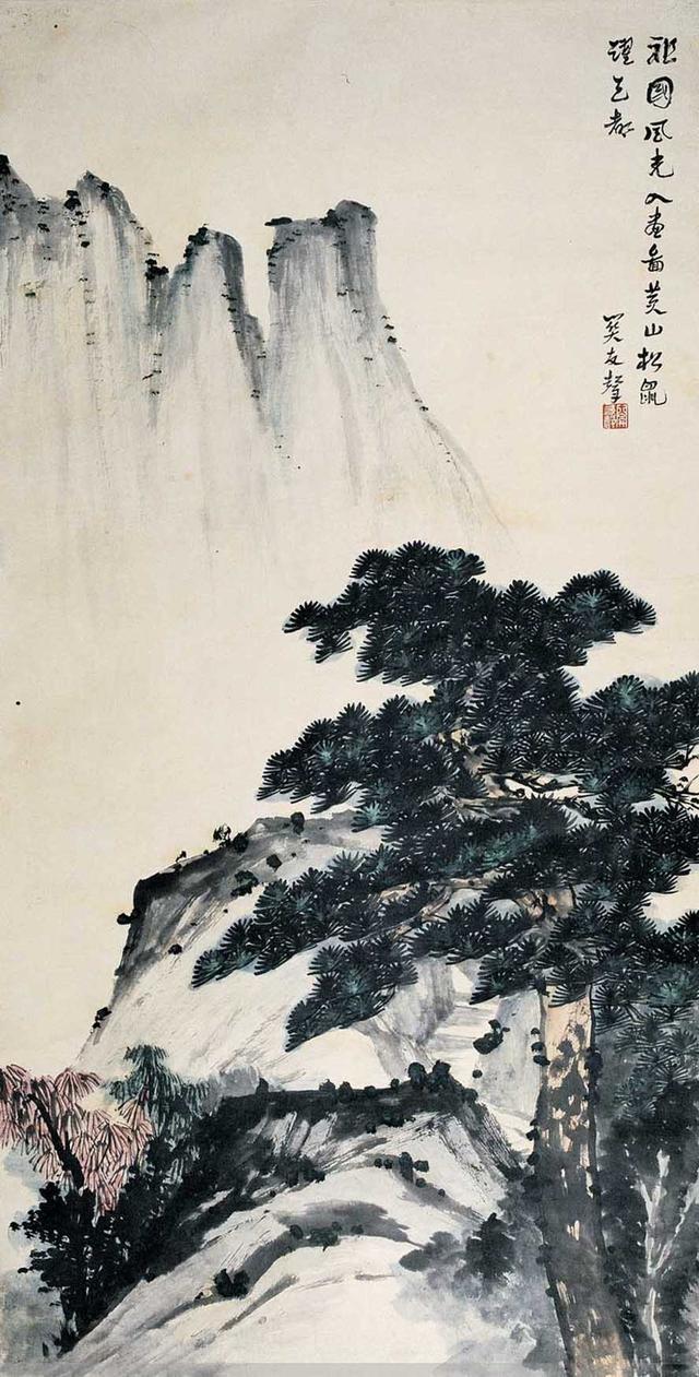 关友声画家水墨承古今落笔境淡然