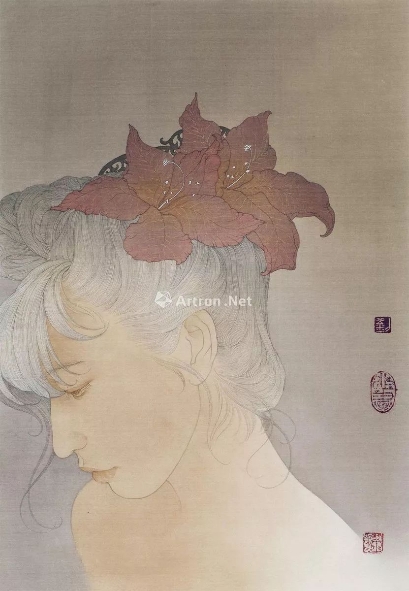 学院派代表刘瑶工笔人物欣赏