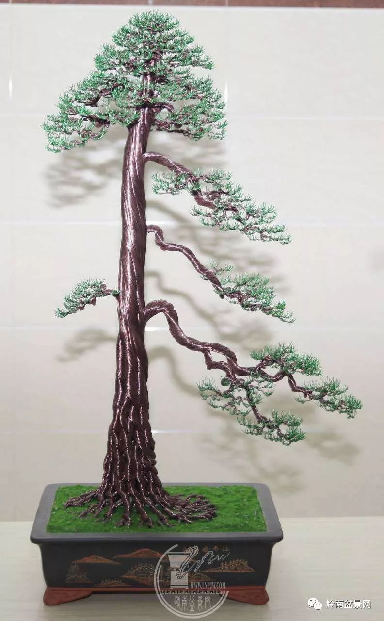 金属丝盆景工艺品