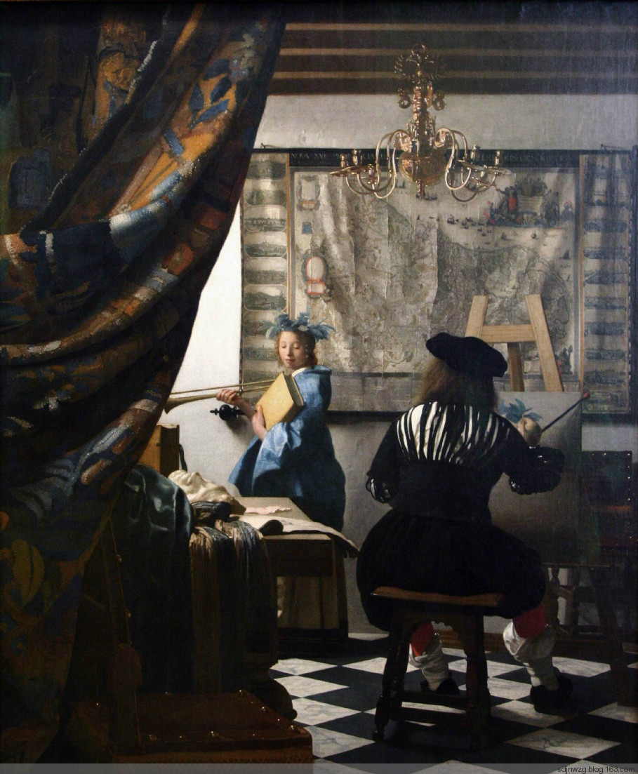 西方绘画大师161约翰内斯维米尔johannesvermeer16321675年荷兰风俗