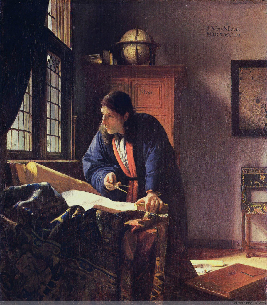 西方绘画大师161约翰内斯维米尔johannesvermeer16321675年荷兰风俗