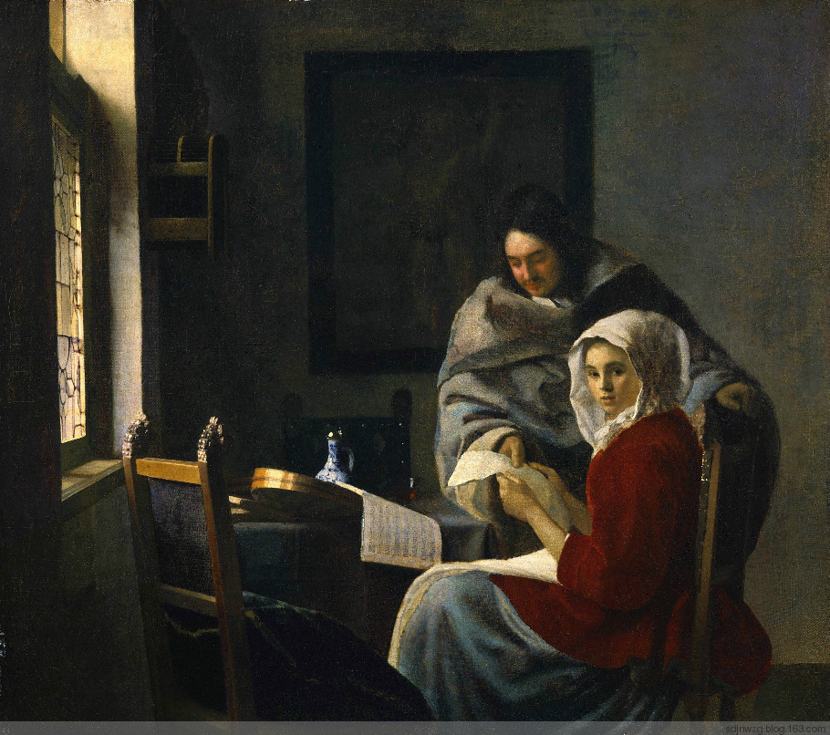 西方繪畫大師161約翰內斯維米爾johannesvermeer16321675年荷蘭風俗