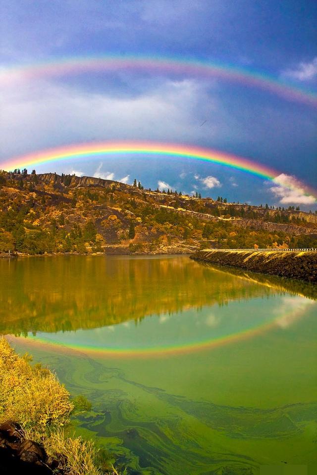 世界上最美丽的彩虹你见过吗