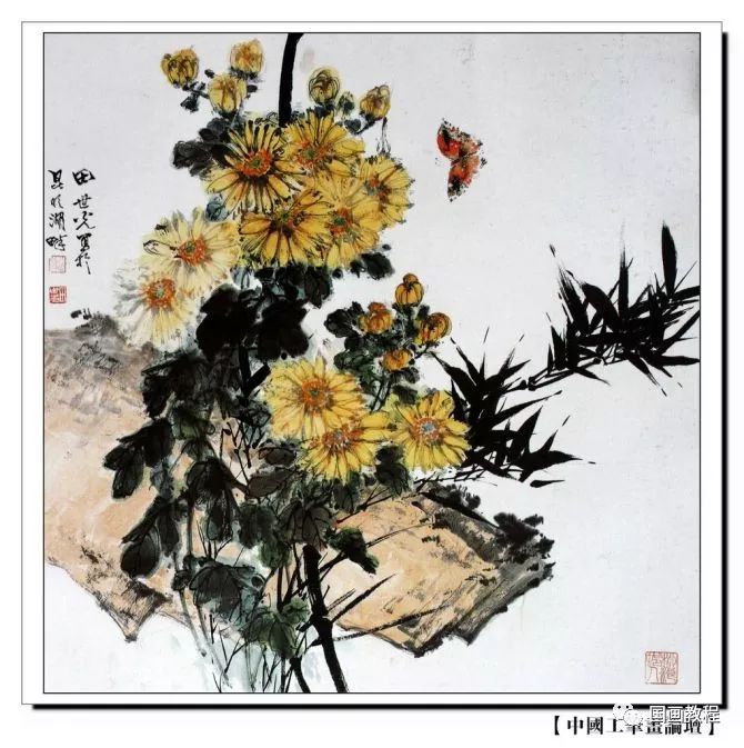 国画小写意花鸟作品欣赏,太美了!