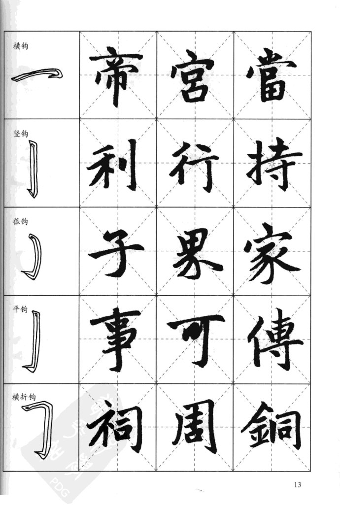 赵孟頫胆巴碑笔法解析
