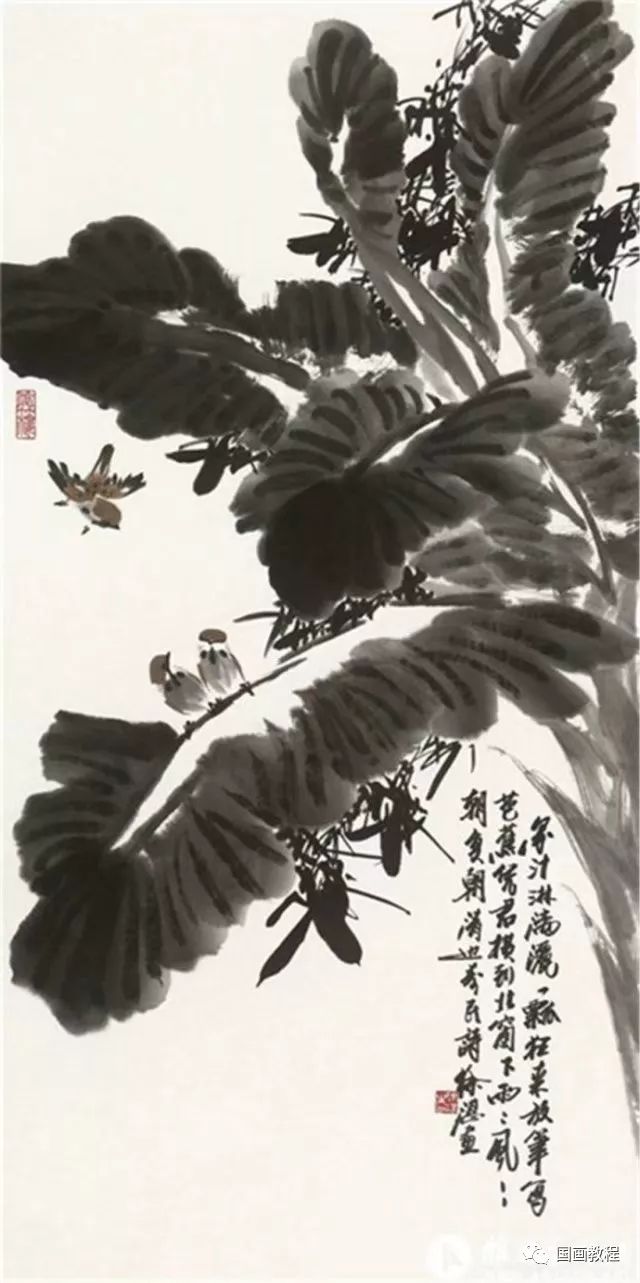 徐湛精品写意花鸟画不一样的笔墨不一样的感受