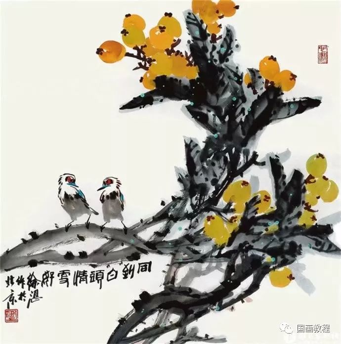 徐湛精品写意花鸟画不一样的笔墨不一样的感受