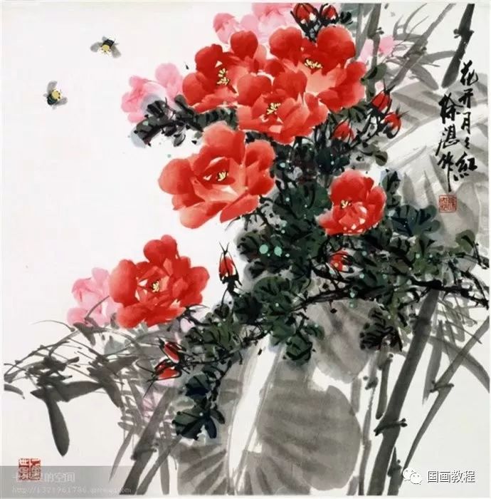 徐湛精品写意花鸟画不一样的笔墨不一样的感受