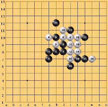 五子棋套路花月全譜