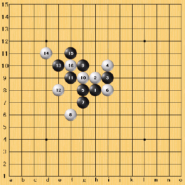 五子棋套路花月全譜