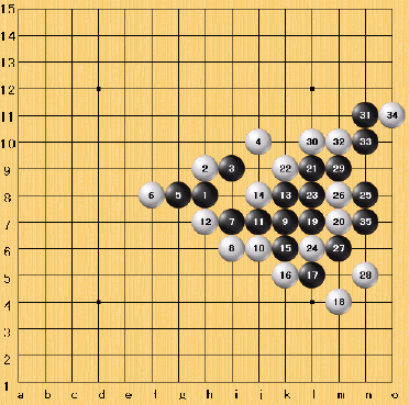 五子棋套路花月全譜