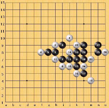 五子棋套路花月全譜