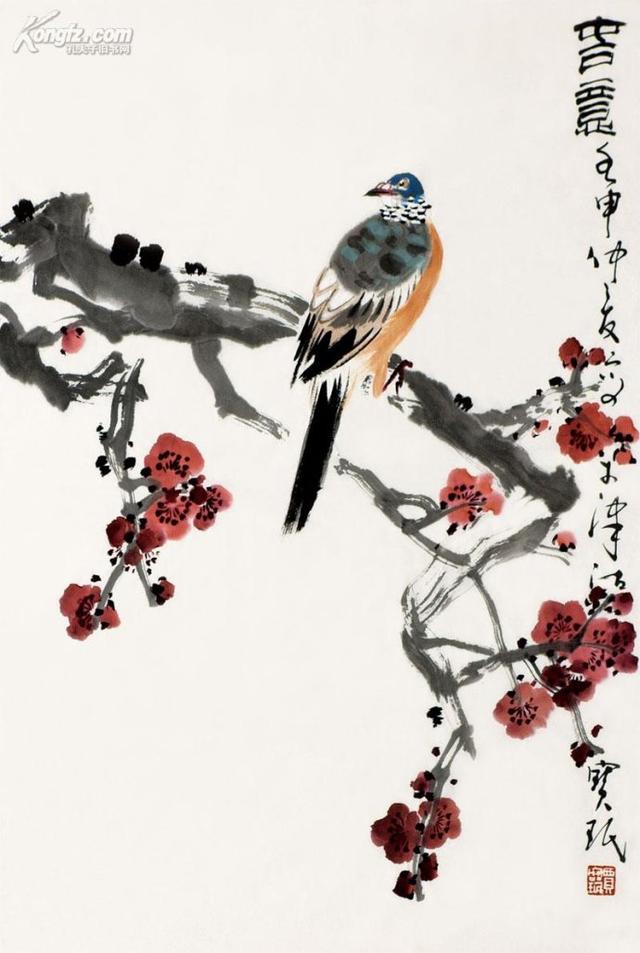 贾宝珉花鸟画 - 好网角收藏夹