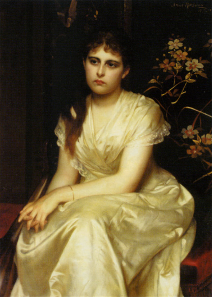 油画国外文艺复兴时期人物绘画48