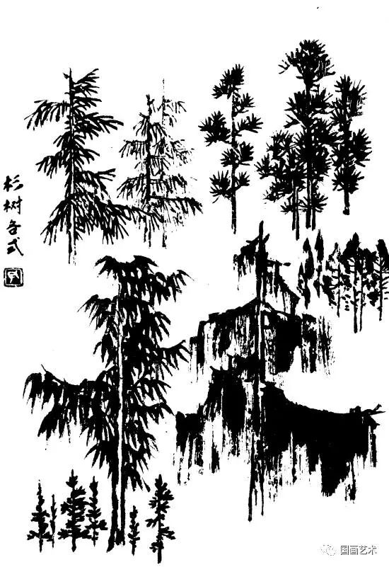 百树画谱值得收藏备用